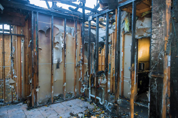 Professional Fire Damage Removal technician working in Phoenix, AZ